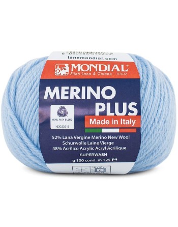 Lana Merino Plus Azzurro 81