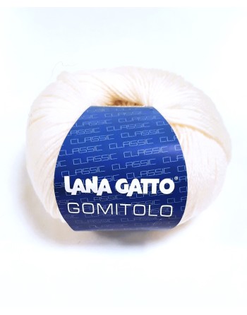 Lana Gomitolo Bianco 8000