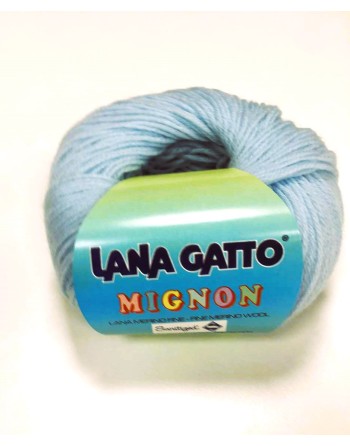 Lana Gatto Mignon Azzurro 4010