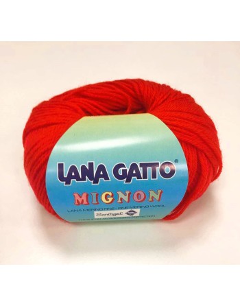 Lana Gatto Mignon Rosso 642