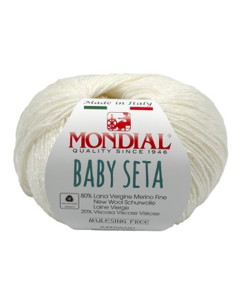 Lana Mondial Baby Seta 100...