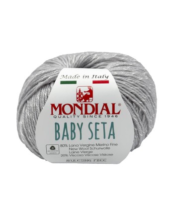 Lana Mondial Baby Seta 98...