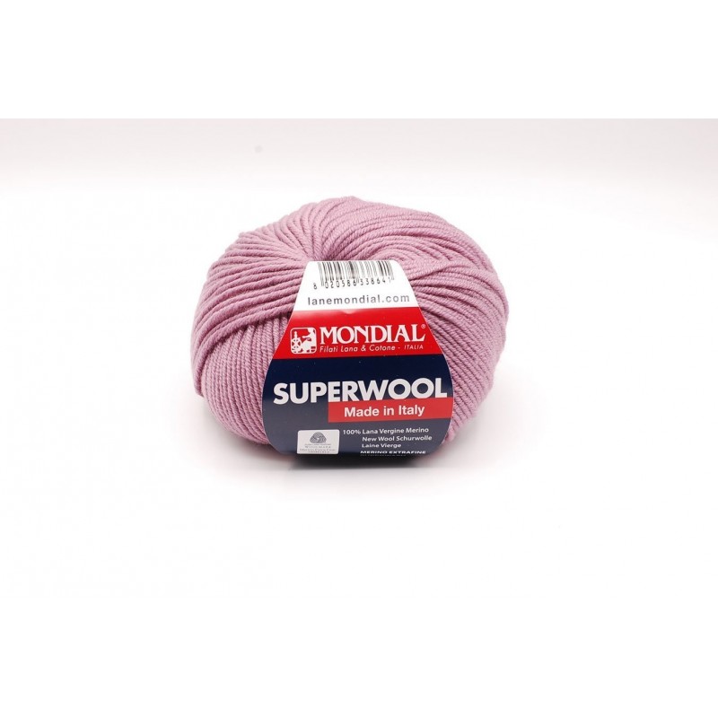 Lana Mondial Superwool Rosa Antico 725