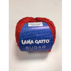 Cotone Gatto Sugar 7659 Rosso