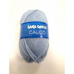 Lana Gatto Calicò Azzurro...
