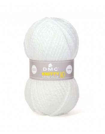 Lana Dmc Knitty 10 Bianco 961