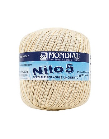 Cotone Mondial Nilo 5 Panna 10